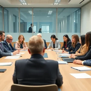 Brazos County commissioners discussing government efficiency