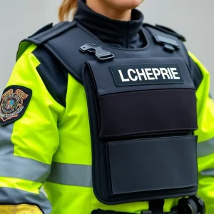 Custom-designed bulletproof vests for female law enforcement officers