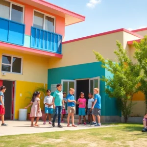 Exterior view of Rock Prairie Elementary School