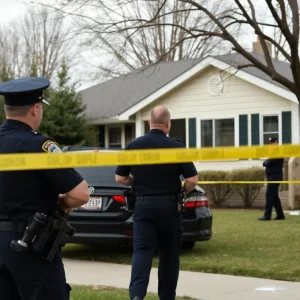 Police officers conducting a narcotics investigation in College Station