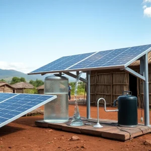 Innovative solar-powered water purification system