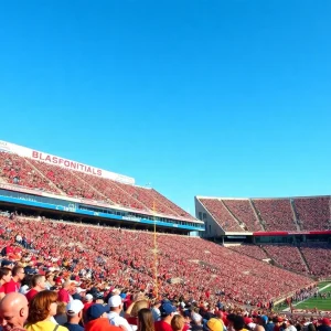 Crowd at Texas A&M football game