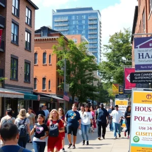 Vibrant college town near Texas A&M University