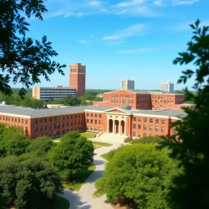 University of Houston-Victoria campus scenery
