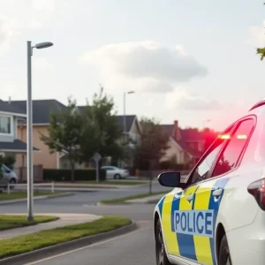 Police presence in a Brazos County neighborhood following burglaries