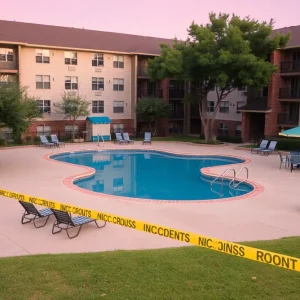 View of Campus Village Apartments in College Station, Texas
