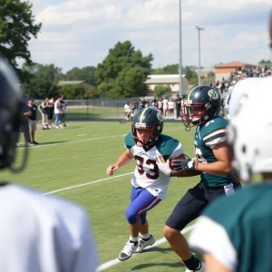 High school football teams competing in the Texas 7-on-7 State Championships