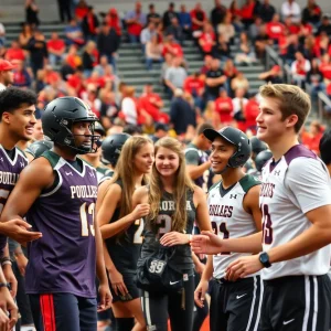 Athletes from Texas A&M University competing in various sports