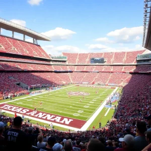 Texas A&M football stadium filled with fans