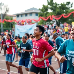Athletes competing in the Summer Games of Texas