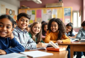 Students in a classroom setting representing Texas education reform