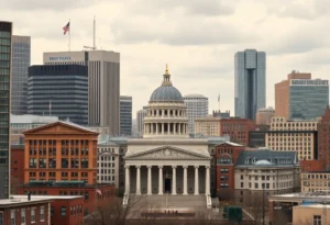 Boston skyline representing the sanctuary city lawsuit