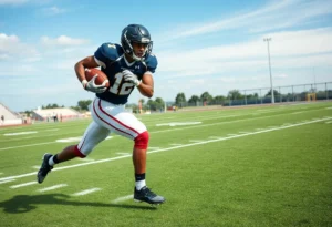 Brandon Arrington committing to Texas A&M University.