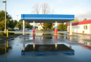 Car wash at Longmire and Deacon drives, College Station