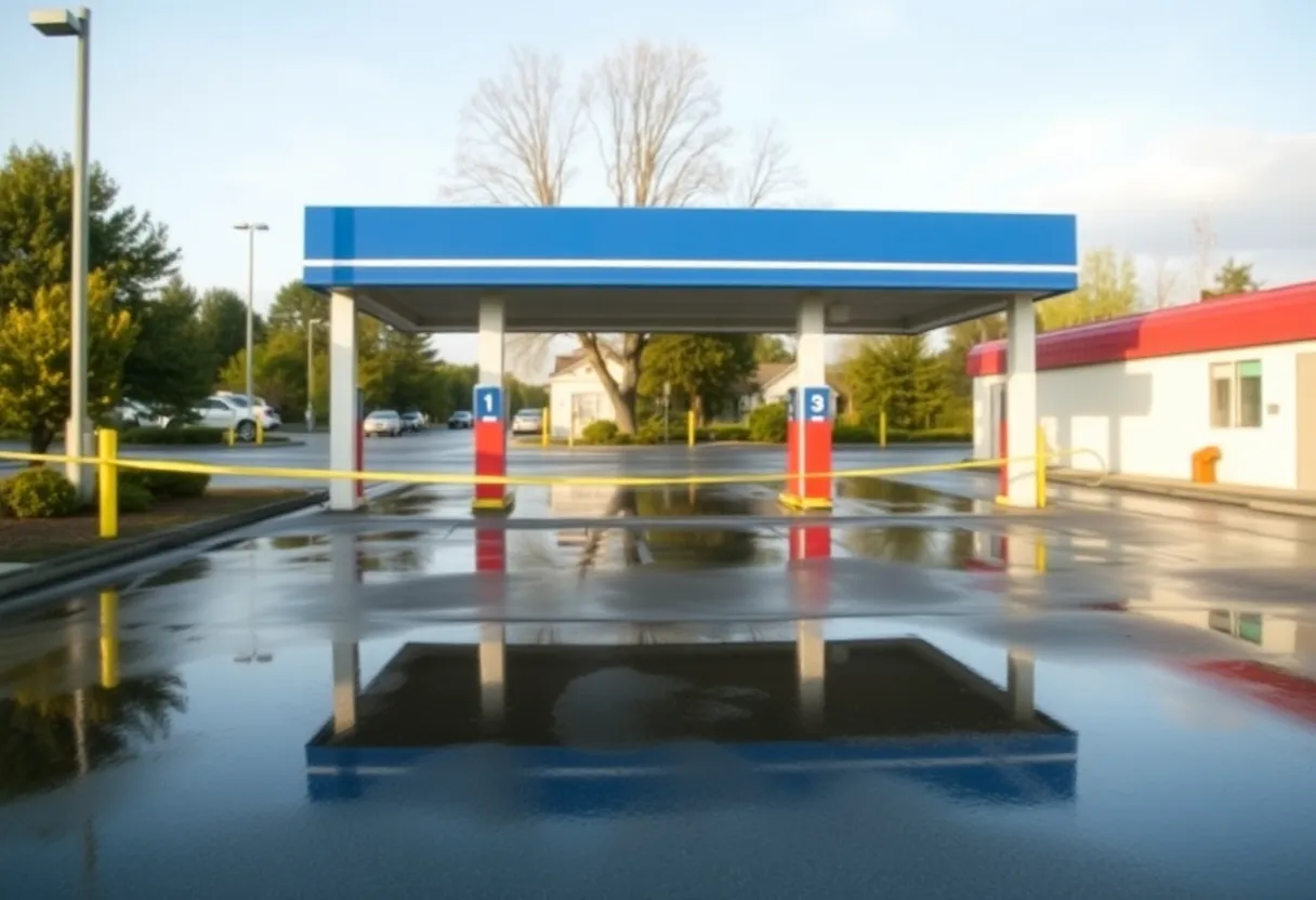 Car wash at Longmire and Deacon drives, College Station