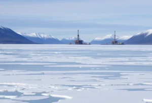 Oil Drilling in West Harrison Bay