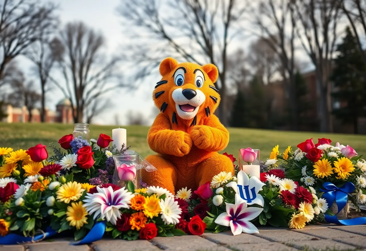 Memorial for Reveille IX, the Texas A&M University mascot