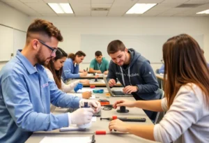 Students in Career Training