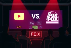 YouTube TV and Fox negotiation scene