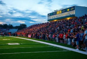 A&M Consolidated High School football game atmosphere