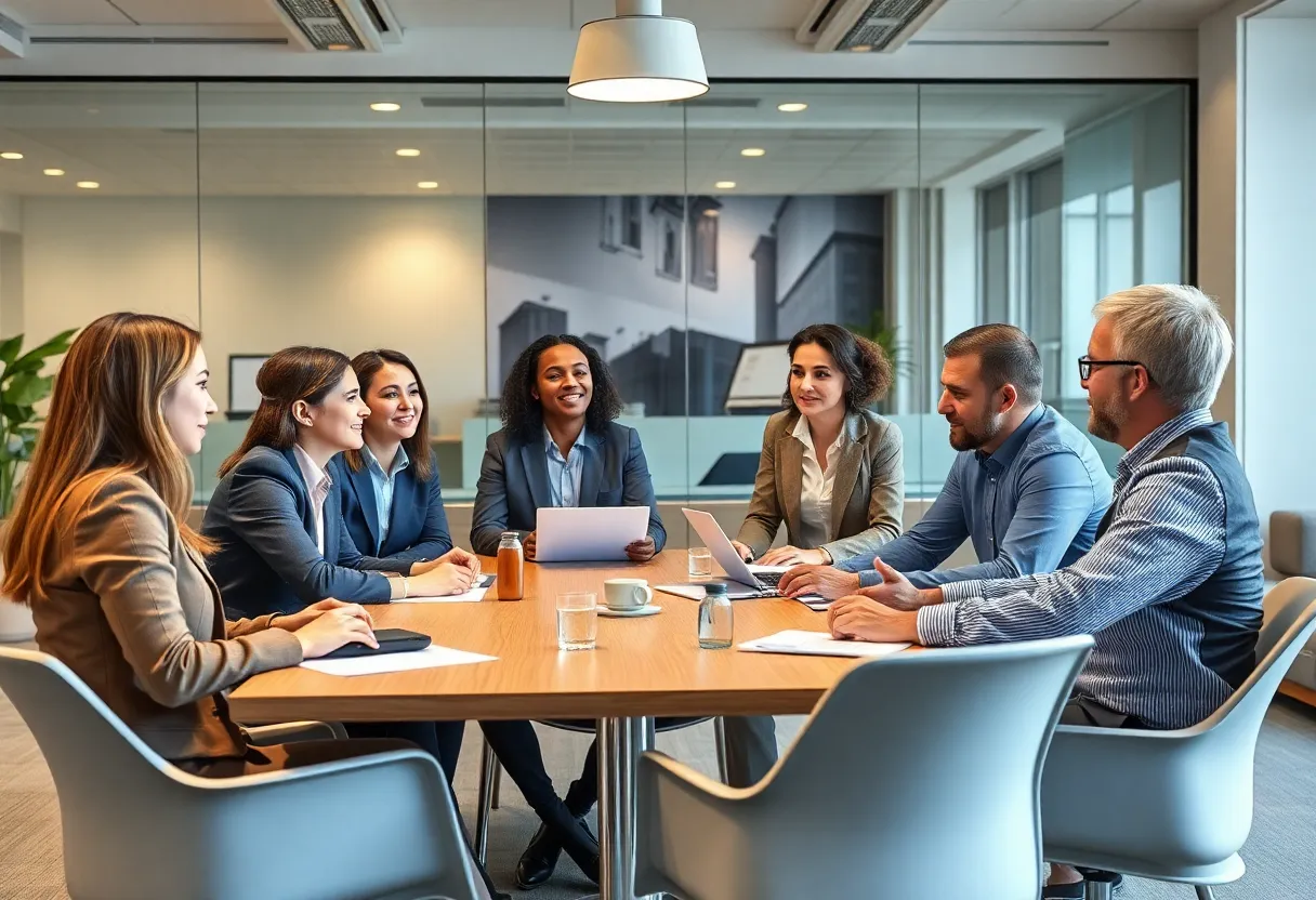 Business Meeting on Telemarketing Strategies