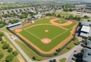 New baseball complex in College Station with multiple fields and facilities