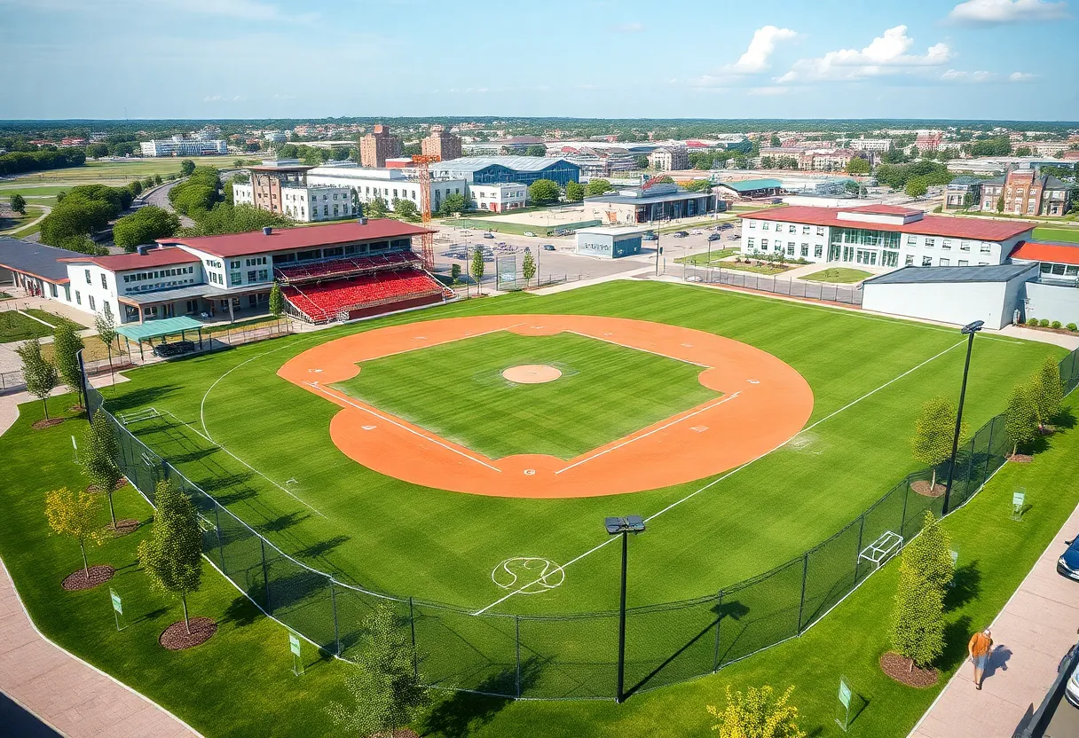 Proposed Southern Roots Baseball Complex in College Station