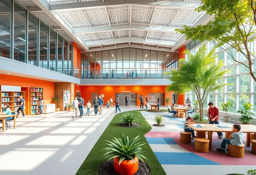 Rendering of the new Texas 4-H headquarters for youth programs