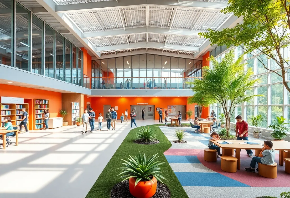 Rendering of the new Texas 4-H headquarters for youth programs