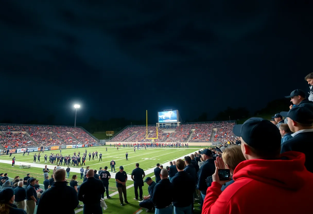 Texas A&M Aggies Black Out Game