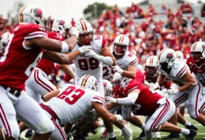 Texas A&M football team showcasing defensive strategy on the field