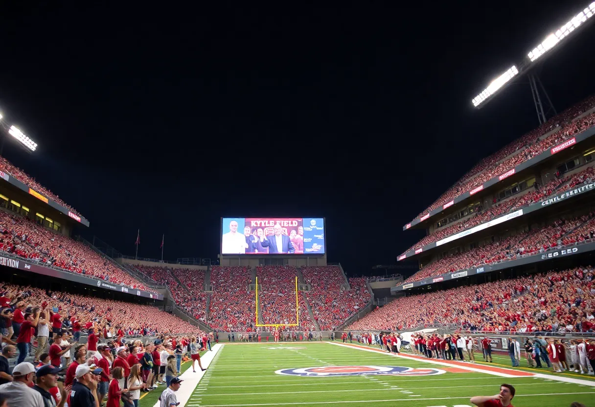 Texas A&M Aggies football game at Kyle Field