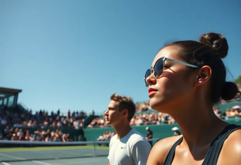 Tennis players competing at the ITA Texas Regional Championships