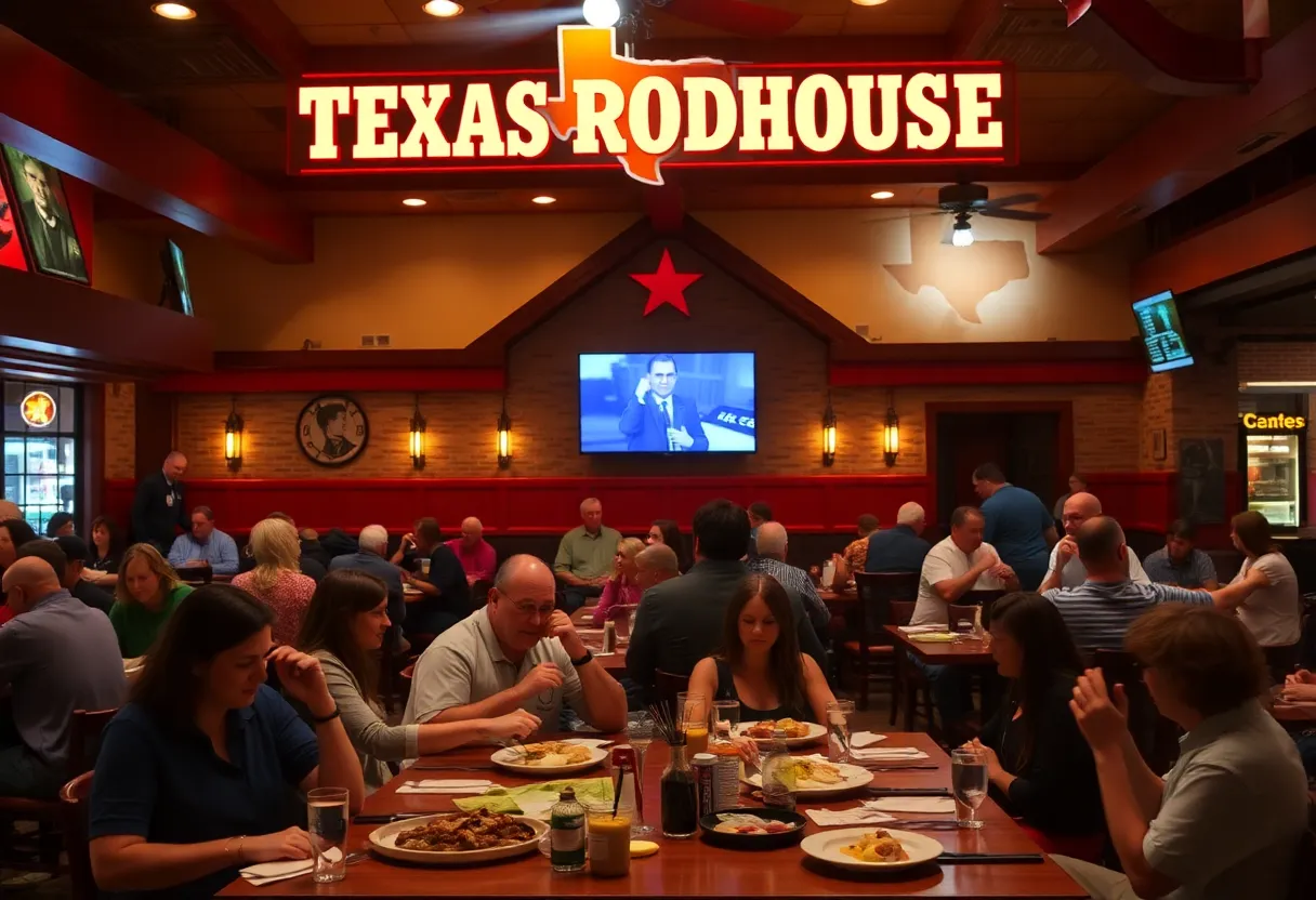 Texas Roadhouse Restaurant Scene