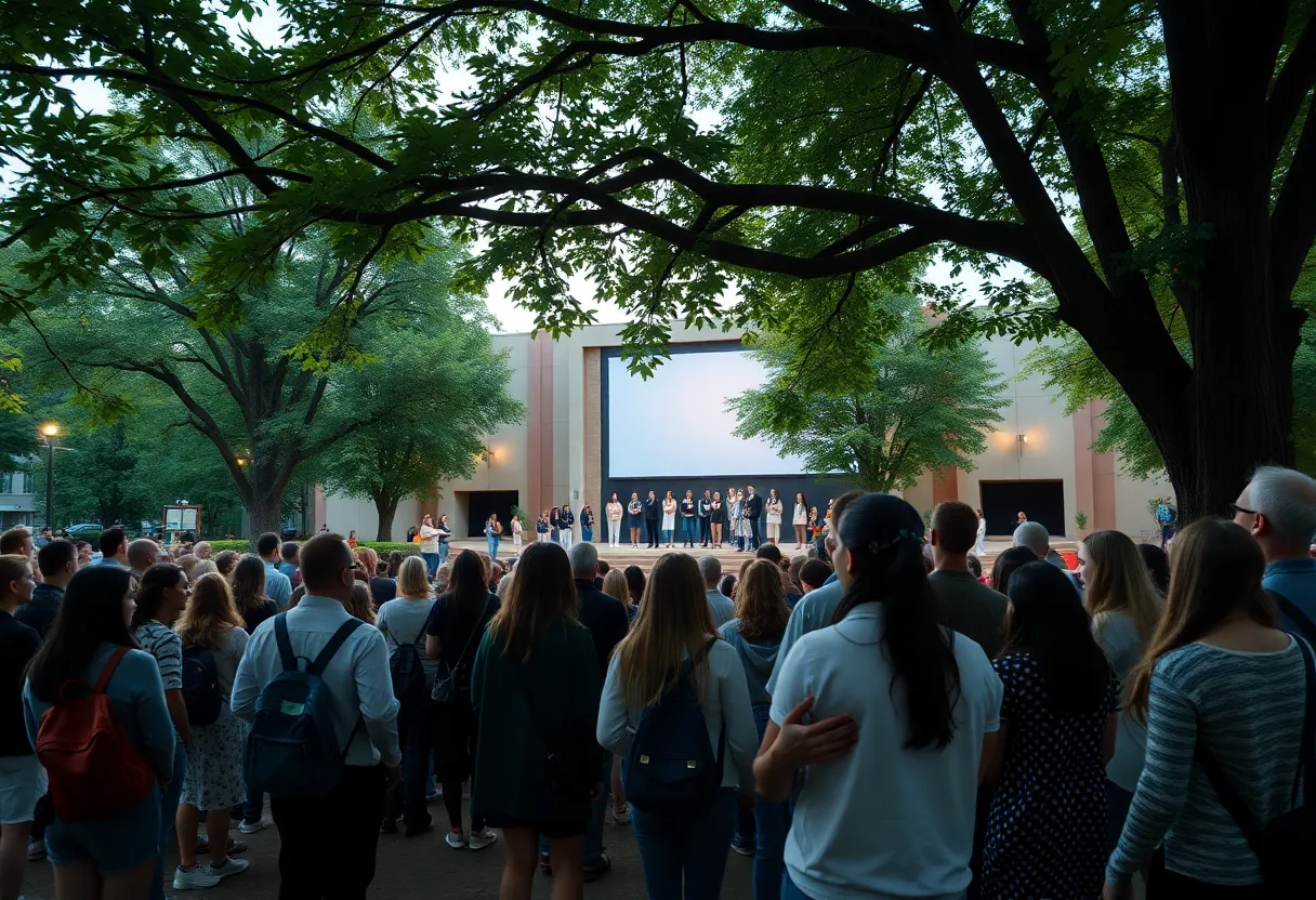 Students and community members unite in remembrance at the UW celebration of life event.